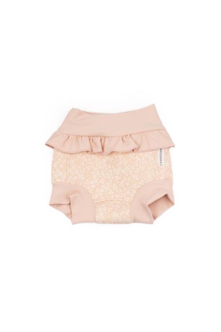 Costume pannolino in neoprene UV50+ - FLOWER PINK 243